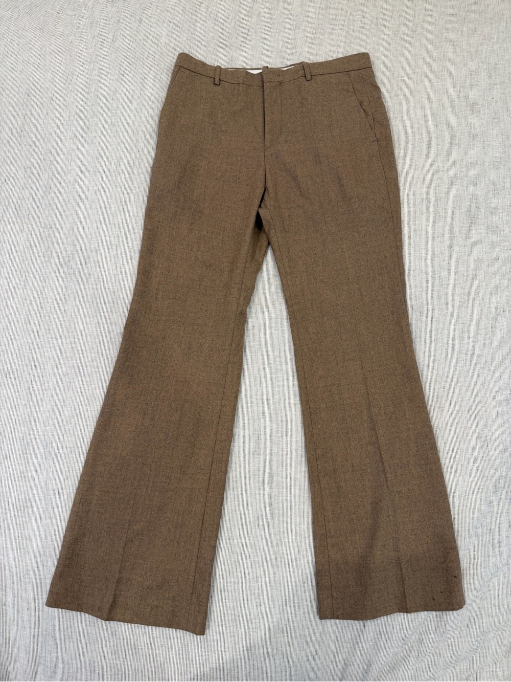 Frankie Shop Brown Flare Pants Size 2
